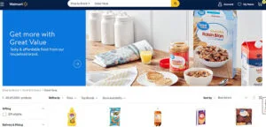 Walmart’s private label brand Great Value Walmart’s private label brand Great Value