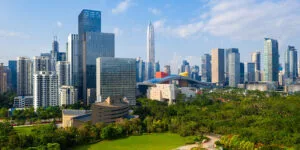 Shenzhen Skyline, China