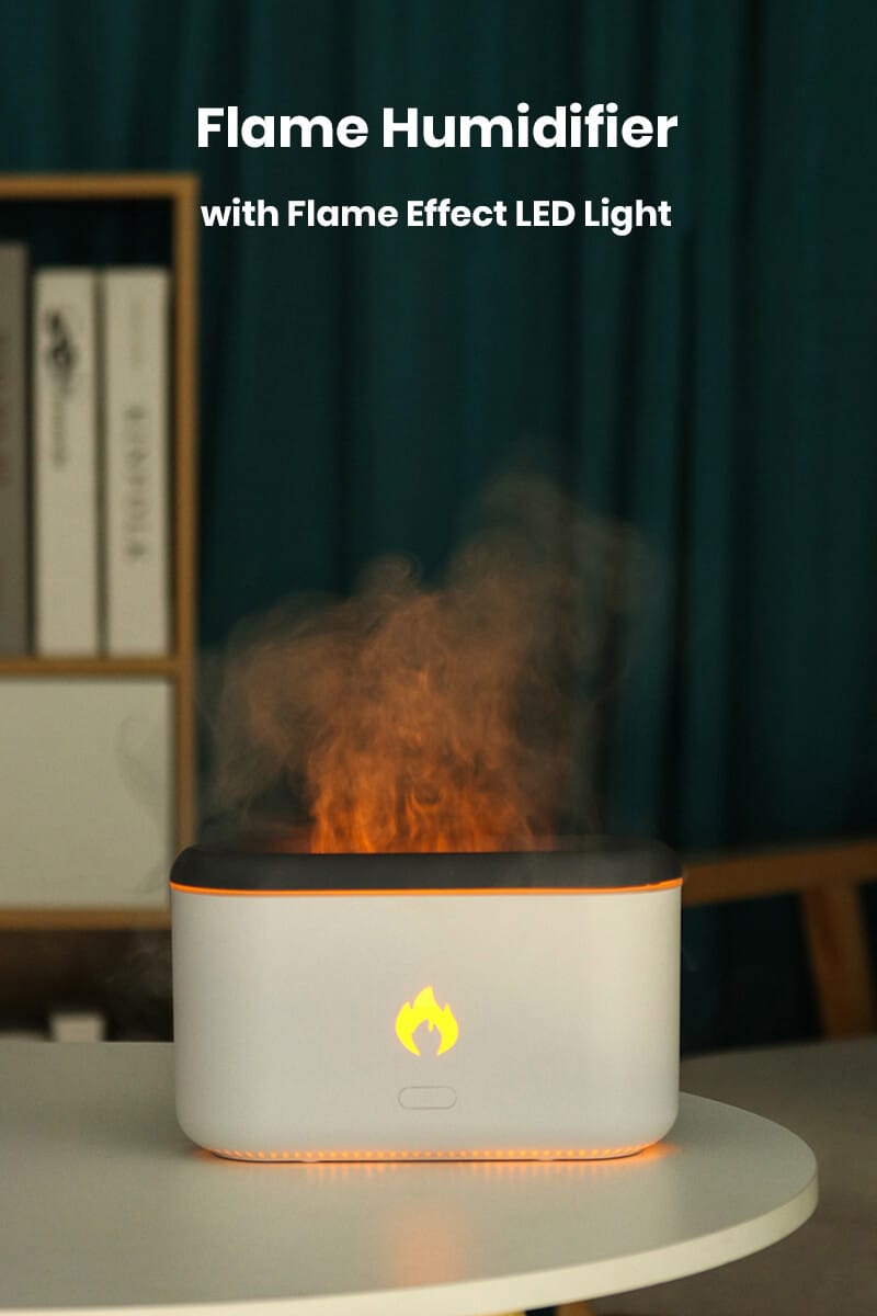 DH028 Flame Diffuser USB Cool Mist Humidifier