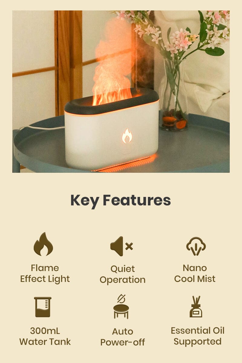 DH028 Flame Diffuser Key Features