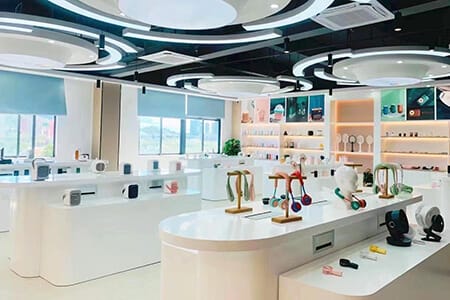 Nawsun Wholesale Portable Fan Showroom